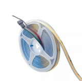Banda LED COB alb natural cu efect de apa curgatoare , 24V DC, 360leds m, 5m, IP20, CE Contact Electric