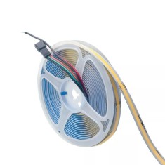 Banda LED COB alb rece cu efect de apa curgatoare , 24V DC, 360leds m, 5m, IP20