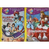 SA INVATAM SA CITIM PRIN IMAGINI, CLASA PREGATITOARE VOL.1-2: ALADIN SI LAMPA FERMECATA, CENUSAREASA-COLECT-249795