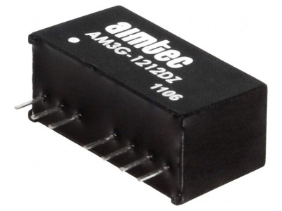 Convertor DC/DC 3W 9-18V la 12V/-12V SIP8 foto