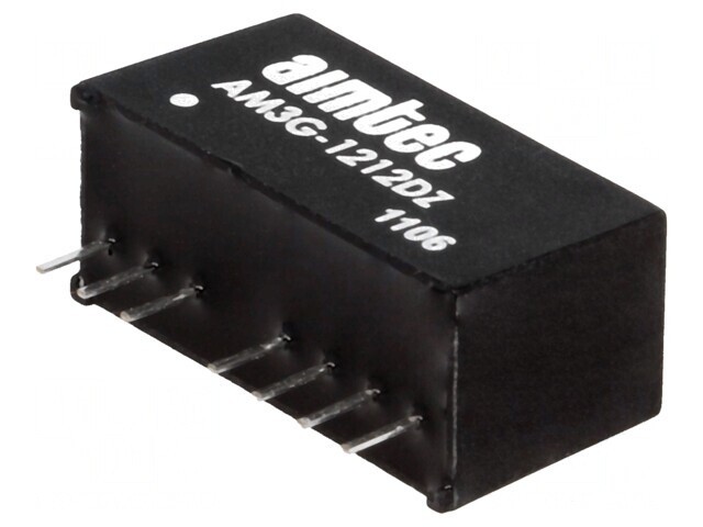 Convertor DC/DC 3W 9-18V la 12V/-12V SIP8