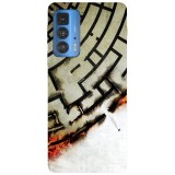 Husa compatibila cu Motorola Edge 20 Lite model The labyrinth, Silicon, TPU, Viceversa, Transparent, Carcasa