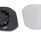 Geam oglinda exterioara cu suport fixare Volkswagen Caddy 3 (2k), 06.2015-, Dreapta, incalzita; geam convex; cromat, View Max