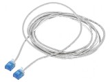 Cabluri patch U/FTP 6a 1m LSZH gri 32AWG aurit, Goobay