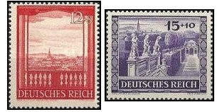 Deutsches Reich 1941 - Targul din Viena, serie neuzata