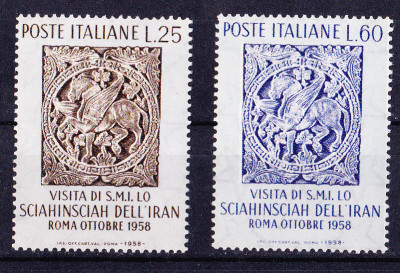 TSV$ - 1958 MICHEL 1024-1025 ITALIA MNH/** foto