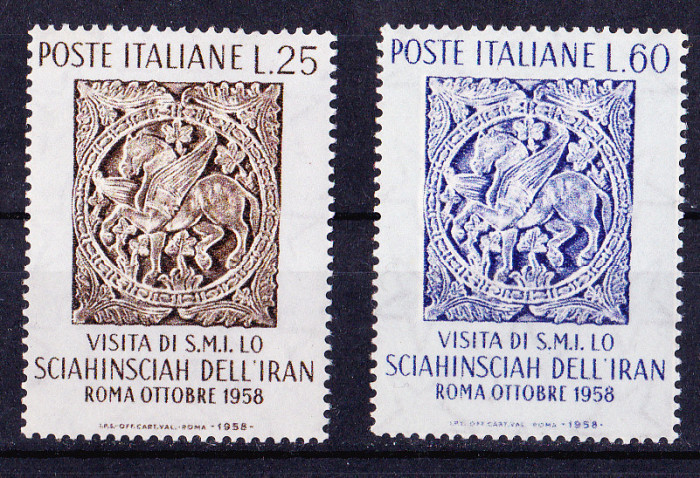 TSV$ - 1958 MICHEL 1024-1025 ITALIA MNH/**