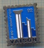 Y 24 INSIGNA - COLECTIONS VAISON &#039;92 - FILATELIE -PENTRU COLECTIONARI