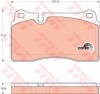 Set placute frana,frana disc VW TOUAREG (7LA, 7L6, 7L7) (2002 - 2010) TRW GDB1670