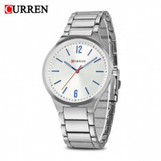 Ceas de mana barbati elegant - Curren - M8280ASILVEER foto