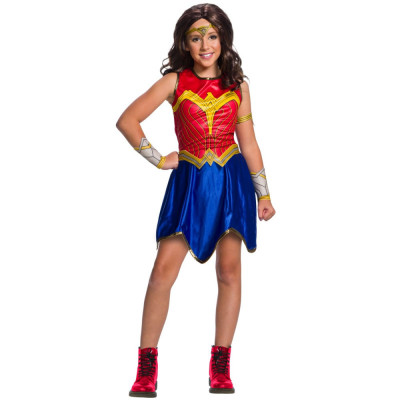 Costum Wonder Woman pentru fete L 8-10 ani foto