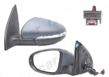 Oglinda exterioara Volkswagen Golf 6 (5k), 10.2008-2013, Stanga, Hatchback, reglare electrica; grunduit; incalzita; geam asferic; 6 pini