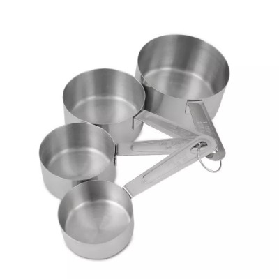 Set 4 masuri inox, 60-80-125-235 ml foto