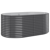 Cumpara ieftin Strat inaltat gradina 175x100x68 cm otel galvanizat