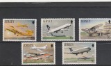 Aviatie transport ,avioane de linie, istorie,Jersey.