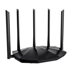 Router Wi-Fi 6, DualBand 2.4Ghz/5GHz, 300+1201Mbps, 5x6dBi, 4 porturi Gigabit - TENDA TND-RX2-PRO