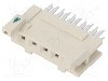 Conector semnal, 5 pini, pas 2.5mm, serie DF1, HIROSE - DF1-5S-2.5R24(05)
