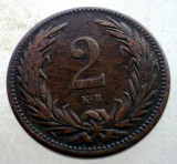 7.026 UNGARIA 2 FILLER 1899 KB, Europa, Bronz