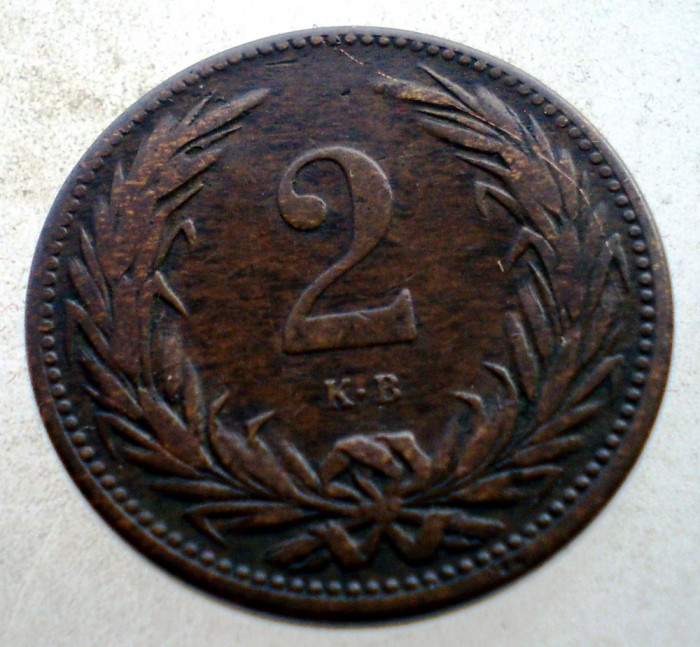 7.026 UNGARIA 2 FILLER 1899 KB