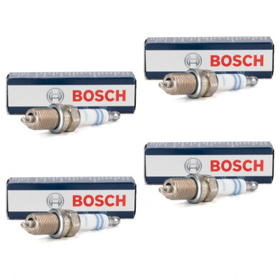 Set 4 Buc Bujie Bosch Audi A6 C5 1997-2005 0 242 236 564 foto