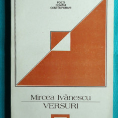 Mircea Ivanescu – Versuri ( antologie 1996 )