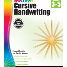 Spectrum Cursive Handwriting, Grades 3 - 5