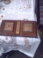 Statie meteo veche Hidrometru Termometru Barometru