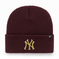 47brand caciula Mlb New York Yankees culoarea bordo,