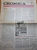 ziarul cronica 22 septembrie 1978