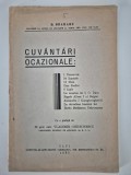 Carte veche 1935 D Braharu Cuvantari ocazionale Politica