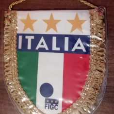 M3 C7B - Tematica sport - fanion si Insigna - Federatia italiana de fotbal