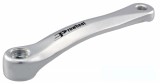 Brat pedalier, aluminiu, ax patrat, lungime 170mm, argintiu lucios Cod:421579100RM