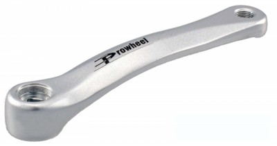 Brat pedalier, aluminiu, ax patrat, lungime 170mm, argintiu lucios Cod:421579100RM foto