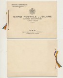 Romania 1928 carnet special, oficial, cu seria 10 ani de la Unirea Basarabiei. Rar!