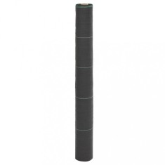 vidaXL Membrană antiburuieni, negru, 1x100 m, PP