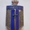 Rara! Insigna regalista regimentala infanterie:Div.8 Regim.8 Dragos N.29 Dorohoi