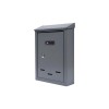 Cutie Postala Vorel 78541 Grafit 280x200x60 mm, Tabla Zincata, Deschidere Superioara, Garantie 24 Luni