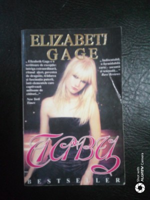 Tabu-Elizabeth Gage foto