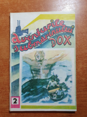 carte pentru copii anii &amp;#039;90 -aventurile submarinului dox,nr 2 foto