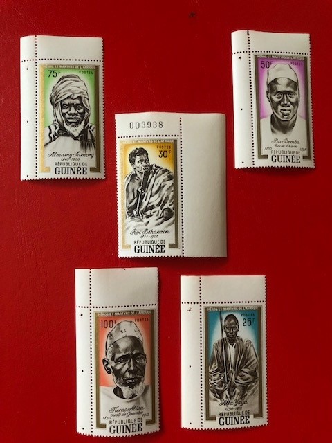 GUINEA, AFRICAN MARTYRS - SERIE COMPLETĂ MNH