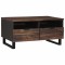 vidaXL Masă de cafea with Drawer Maro și negru 80 x 54 x 40 cm
