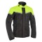 Geaca textila impermeabila Oxford Spartan, versiune lunga, culoare negru/fluo, m... Cod Produs: MX_NEW SM210102LOX