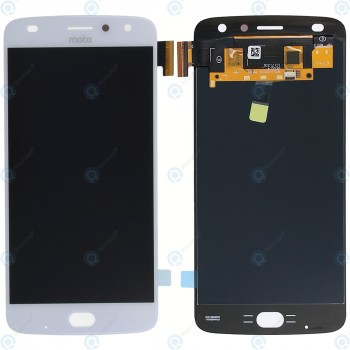 Motorola Moto Z2 Play (XT1709, XT1710) Modul display LCD + Digitizer alb foto