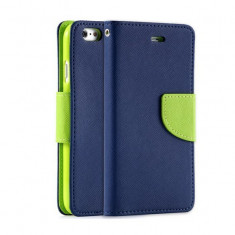 Husa mercury fancy diary samsung galaxy alpha blue blister foto