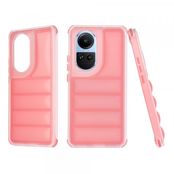 Husa pentru Oppo Reno10 / Reno10 Pro, Techsuit, Wave Shield, Rosie