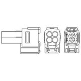 Sonda lambda Fiat Sedici (189) 06.06-10.14; Subaru Justy 3 (G3x) 09.03-; Suzuki Ignis I (Fh) 10.00-12.05, Ignis 2 (Mh) 08.03-, Liana (Er Rh) 10.01-,