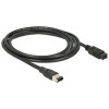 Cablu FireWire Delock 82596, 2m, 9 pini - 6 pini