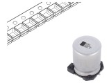 Condensator Electrolitic SMD 1000uF 63V 18x18x21mm