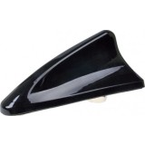 Antena decorativa auto tip coada de rechin autoadeziva negru