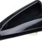 Antena decorativa auto tip coada de rechin autoadeziva negru